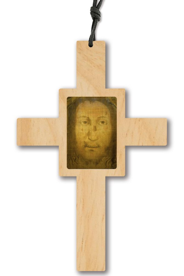 Krzyżyk «Manoppello» do zawieszenia na szyi