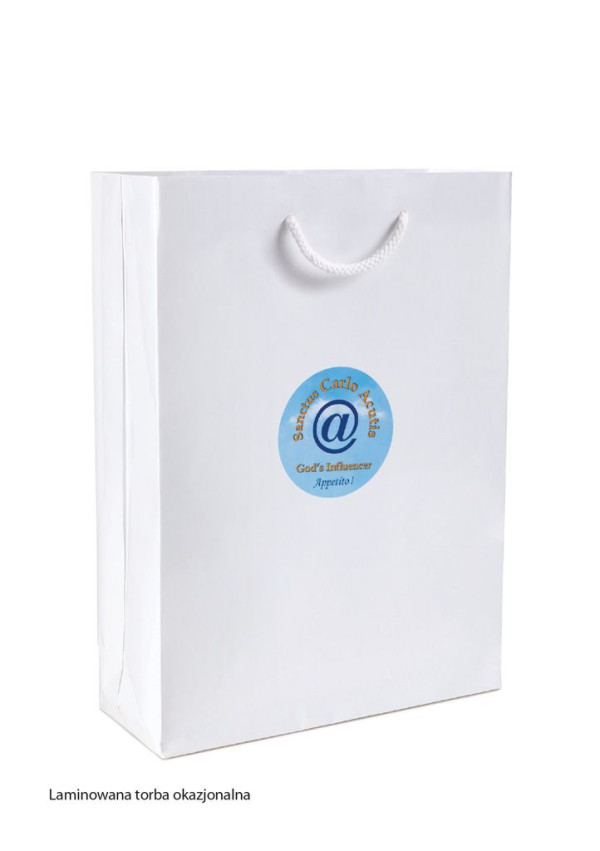 SANCTUS CARLO ACUTIS - DUSZOCHWAT - torba prezentowa laminowana